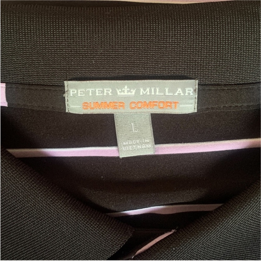 Peter Millar Lot Polo Golf Shirts L Preppy Country Club - Picture 10 of 12